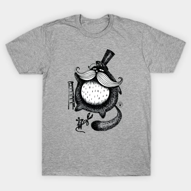 The fat cat T-Shirt by Super South Studios